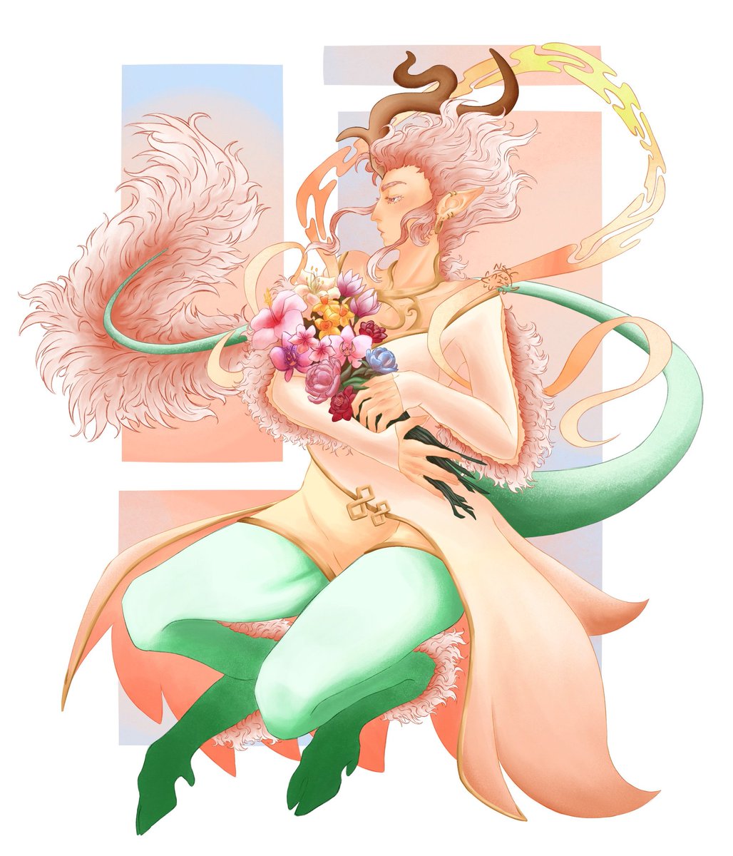 NotSoCalmCree's tweet photo. An excuse to draw flowers
.
.
.
#oc #digitalart #ibispaint https://t.co/a34A7hBgNC