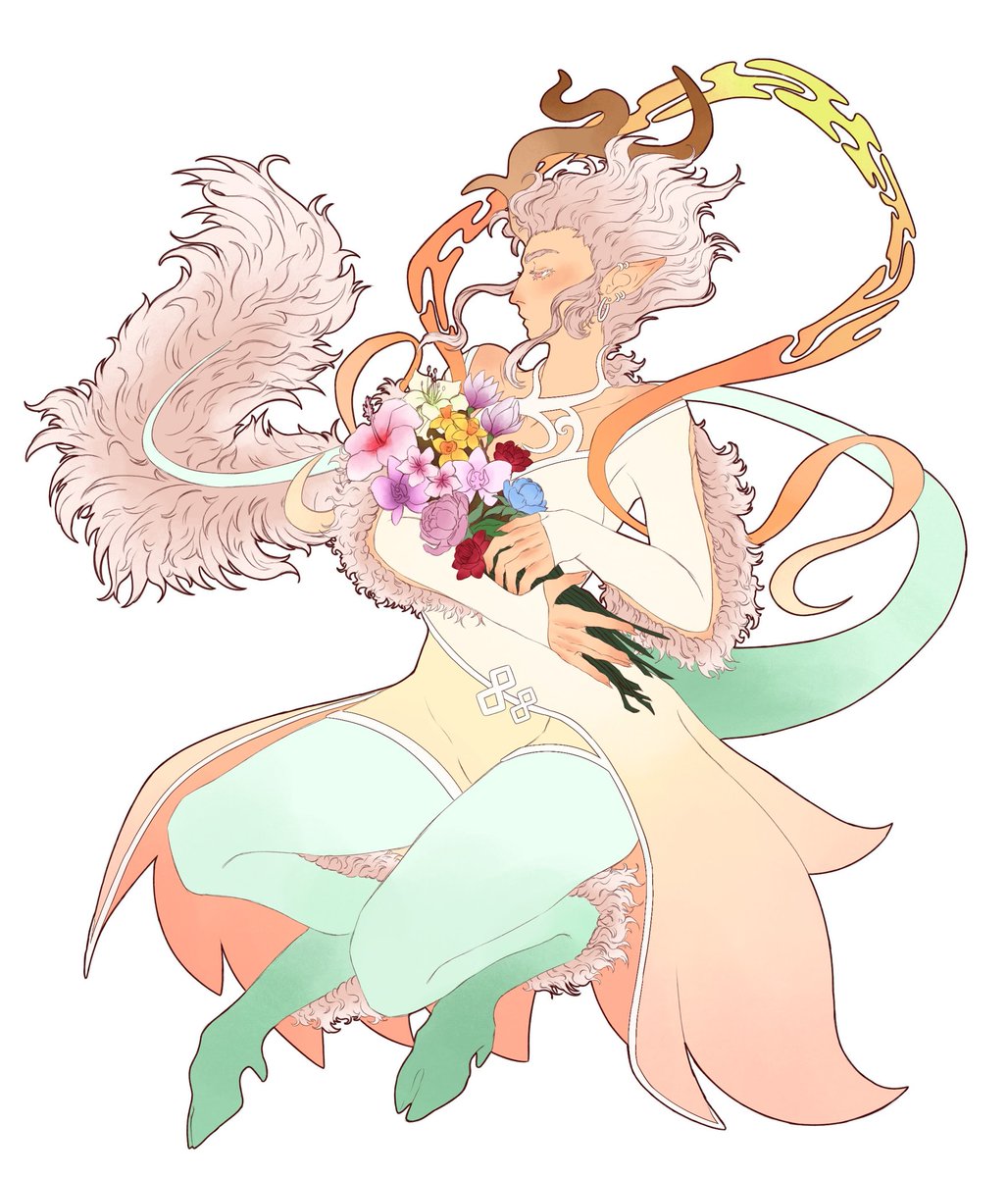 NotSoCalmCree's tweet photo. An excuse to draw flowers
.
.
.
#oc #digitalart #ibispaint https://t.co/a34A7hBgNC