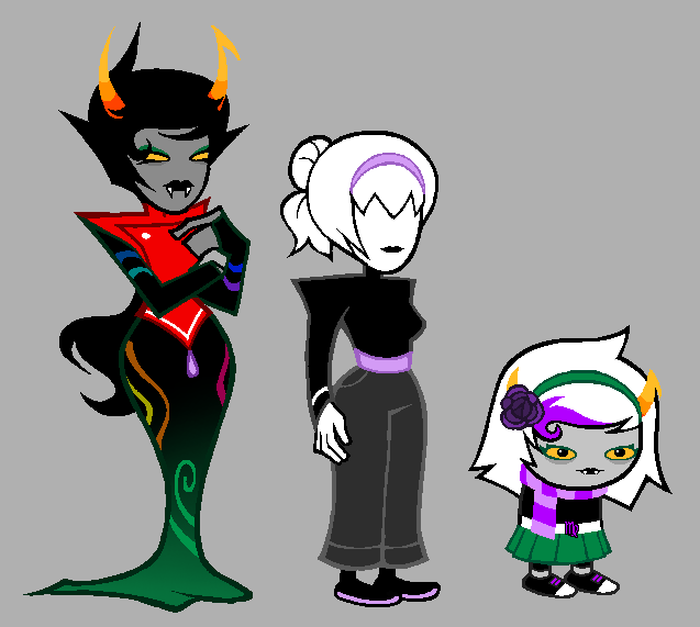 finally. complete main 3 family lineup. #hsfreeplay