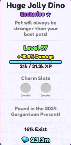 Huge Jolly Dino Giveaway | Pet Sim 99

Requirements:
Follow <a href="/VullaxBTW/">Vullax</a> 
Like and Retweet
Comment your username

Ends on April 18th

#PS99 #PetSimulator99 #petsim99 #PetSimulator #PetSimulator99Giveaways #Roblox #petsimHuge