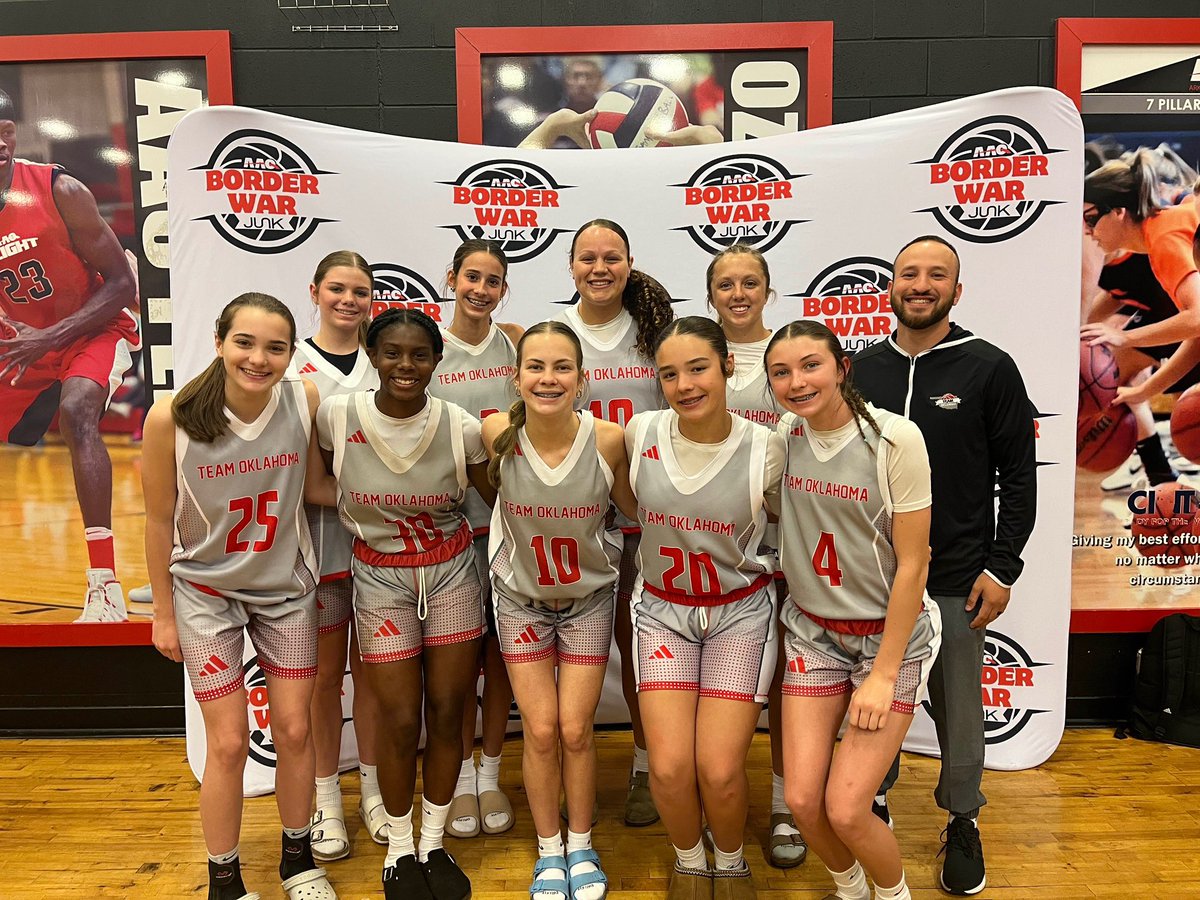 Team Oklahoma Girls Basketball (@teamokgirlsbb) on Twitter photo Team Oklahoma 15u-S40 leaves <a href="/Borderwar1/">Borderwar Tourney</a> going 2-1 on the weekend. Fun group of young talent right here.
Next stop for this group will be the 1st S40 session @ Heart Of Texas… Team Oklahoma 15u-S40 leaves <a href="/Borderwar1/">Borderwar Tourney</a> going 2-1 on the weekend. Fun group of young talent right here.
Next stop for this group will be the 1st S40 session @ Heart Of Texas…