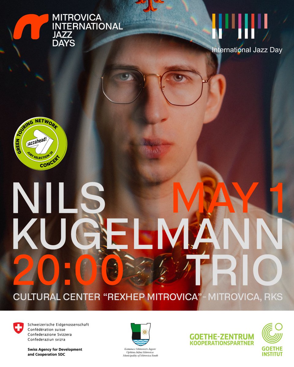 Mitrovica International Jazz Days (@mijdfestival) on Twitter photo Big NEWS - MIJD has officially joined the Green Touring Network, initiative of world’s largest jazz trade fair — <a href="/jazzahead/">jazzahead!</a> This partnership promotes #sustainable, #eco-conscious touring while continuing to celebrate world-class music with our communities. Big NEWS - MIJD has officially joined the Green Touring Network, initiative of world’s largest jazz trade fair — <a href="/jazzahead/">jazzahead!</a> This partnership promotes #sustainable, #eco-conscious touring while continuing to celebrate world-class music with our communities.