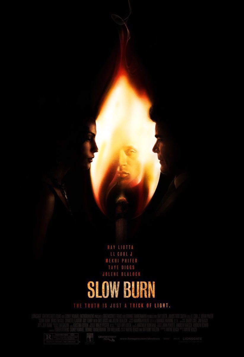 FilmNewsNos's tweet photo. 🎬MOVIE HISTORY: 18 years ago today, April 13, 2007, the movie ‘Slow Burn’ opened in theaters!

#RayLiotta #JoleneBlalock @llcoolj #MekhiPhifer #TayeDiggs #BruceMcGill #ChiwetelEjiofor #GuyTorry #WayneBeach https://t.co/h3o1kAF9A8