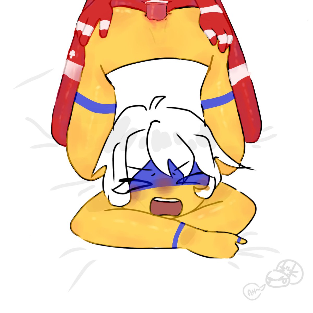 MGonzalez4959's tweet photo. UKRAINE X CANADA  🇨🇦 🇺🇦 
(mi shipp fav) 
#countryhumansnsfw 
#CountryHumans 
#Countryhumansukraine
#Countryhumanscanada https://t.co/kubNVxmkKL