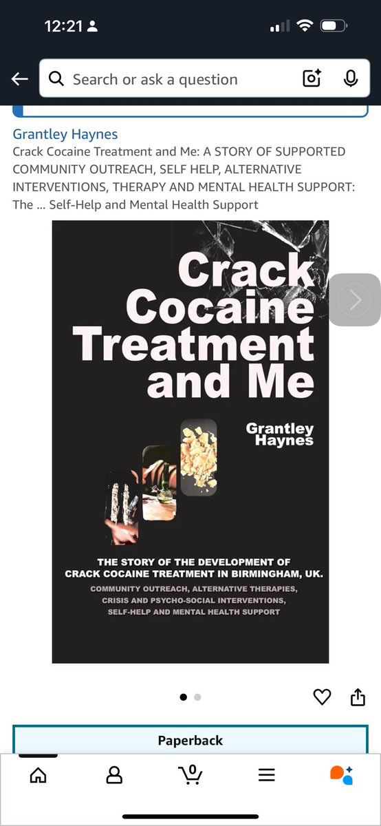 At some point, we have all heard of the drug crack cocaine, either someone using it or just the word. My new book is now published and availability from all usual outlets and Amazon. 

amzn.eu/d/3gdwPeM

Crack Cocaine Treatment and Me: Launch dates: