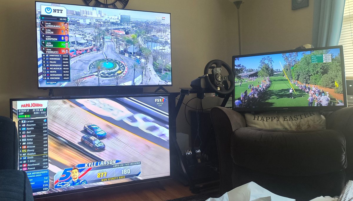 rick_allyn's tweet photo. I believe this is the setup that @AlexanderRossi @Hinchtown and @TheTimDurham were talking about on #OffTrack @IndyCar @NASCAR @TheMasters https://t.co/ozr2y51L3X