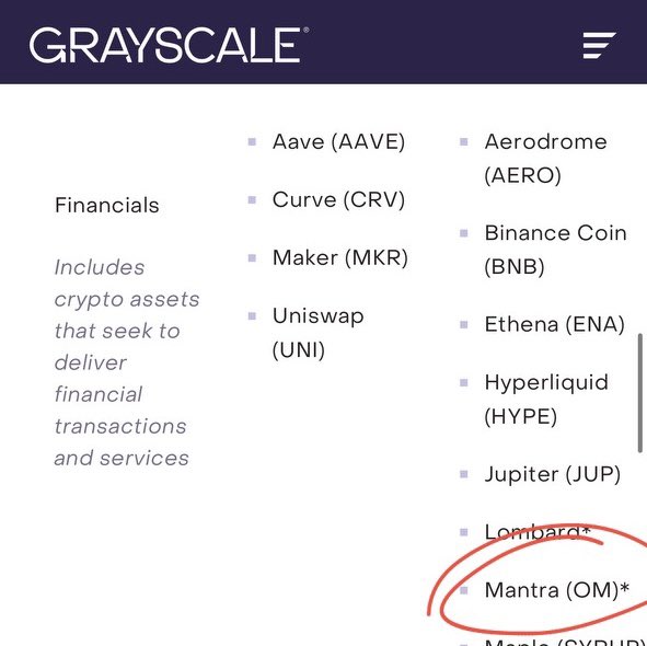 BM71250420's tweet photo. @Grayscale Clowns must be in charge of assets consideration team 🤣🤡… excluding $KAS and adding $OM, shame on you @Grayscale 👎 https://t.co/5e2Y9NjM8d