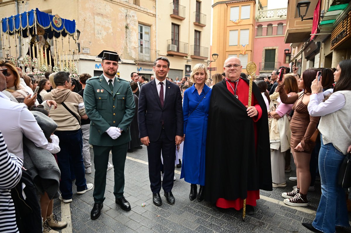 elvendrell_cat's tweet photo. Avui s'ha celebrat al Vendrell la processó del Diumenge de Rams organitzada per l'Hermandad de las Penas @penas_vendrell 
#elVendrell #SetmanaSanta
Foto: Ramon Costa https://t.co/s8OeNpewa9