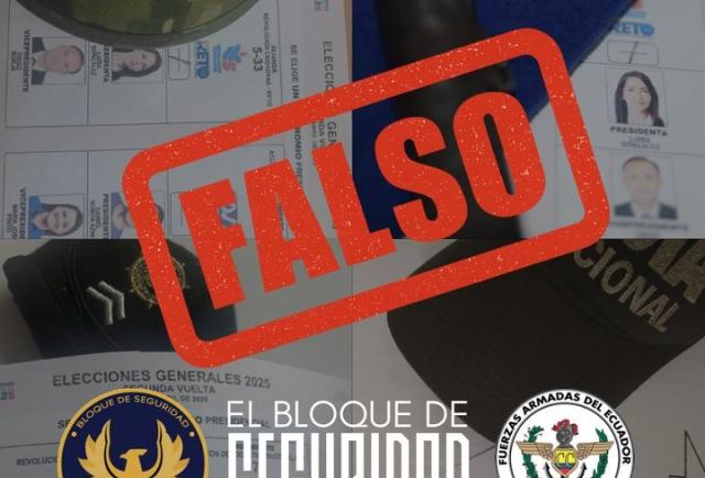 DiarioExtraEc's tweet photo. #EleccionesEcuador2025 | Las FF. AA. lanzaron una contundente aclaración respecto de la jornada electoral. ¿Cuál fue? 😐

Entérate aquí 👉🏼 https://t.co/1w5aHZ13qg https://t.co/6LXqdf5kSW