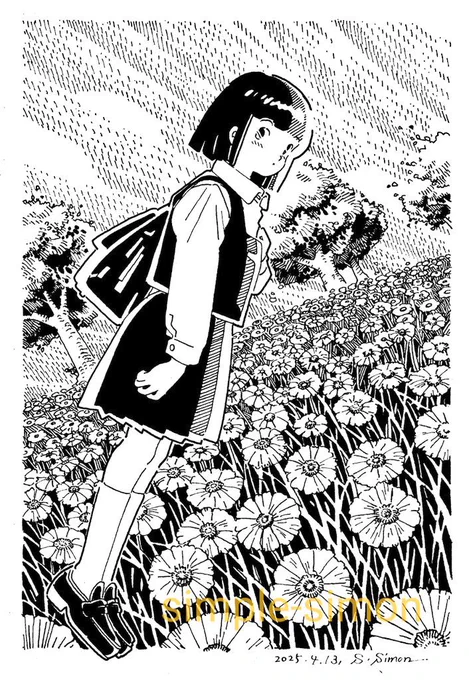 おはようございます☀️朝の再掲のお時間です。
"Love at first sight"
ハルシャギク(春車菊)の花言葉のひとつが「一目惚れ」だそうですが、もうこの言葉自体が死語になりつつあるかなあ😅

本日も良い1日を! 