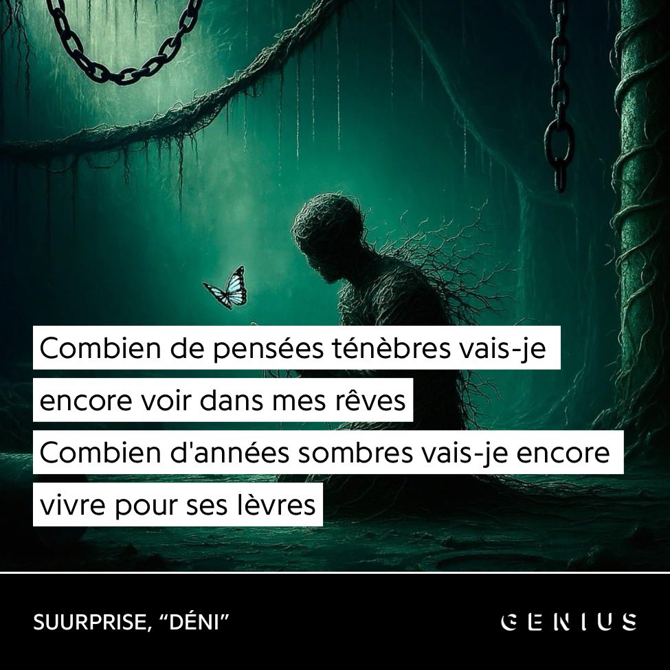 SUURPRISE_'s tweet photo. Toutes mes lyrics sont dispos sur Genius l’équipe ! 💪 https://t.co/0JfW4PcbDE