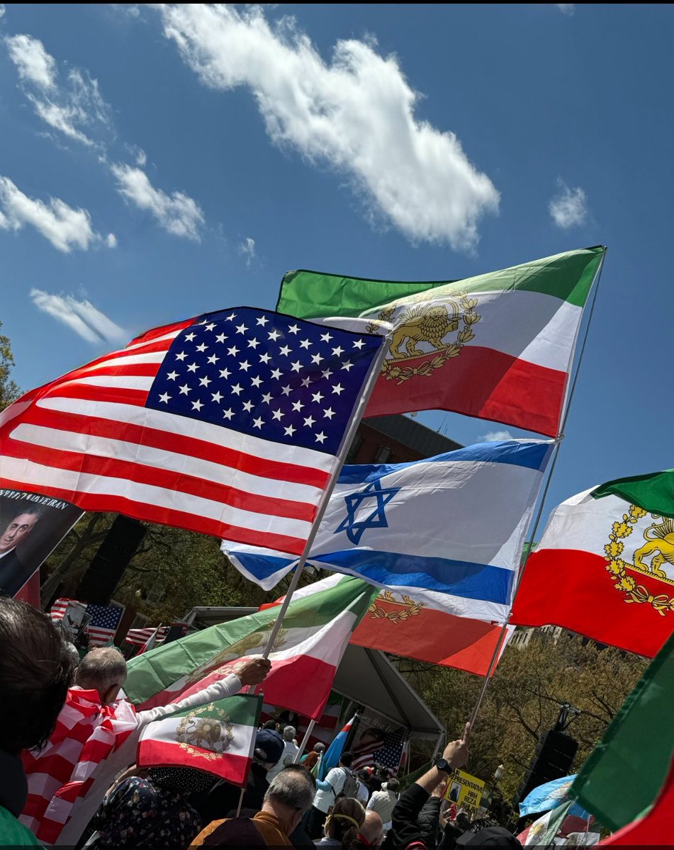 God bless America, Israel and a free Iran.