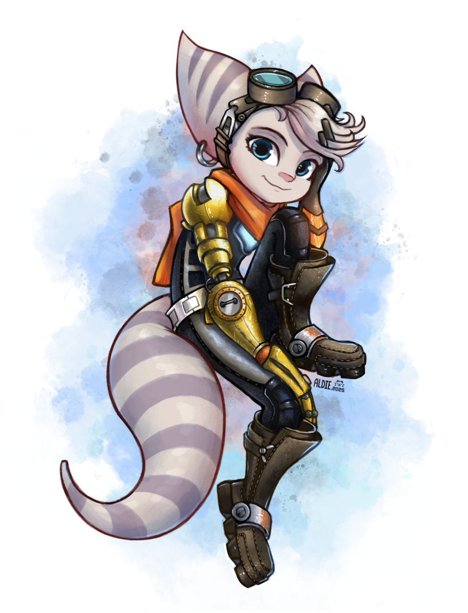 AldonArts's tweet image. #Rivet #RatchetAndClank #RiftApart #Lombax #ラチェットアンドクランク #リベット #パラレル・トラブル #ラチェクラ