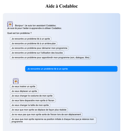 techno_edu_num's tweet photo. Expérimentation d'un chatbot pour aider les élèves à utiliser l'application de programmation #codabloc #Capytale
🚀Développé avec les outils #OpenSource #CodiMD @appsEducation et #chatMD de la forge des communs numériques éducatifs #LaForgeEdu
👉 https://t.co/0neBiJ5TVj https://t.co/dCvJ2OBHjj