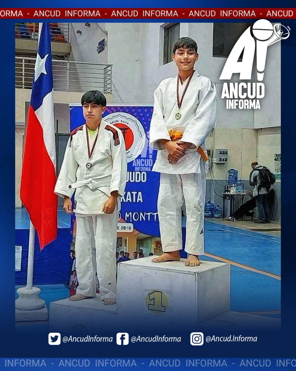 🔴#Regional: Ancuditano Dante Pulquillanca Huentelicán brilla en Campeonato Regional de Judo. 
El joven ancuditano Dante Pulquillanca Huentelicán, de solo 13 años, se coronó campeón regional en la categoría -58 kg en Campeonato Regional facebook.com/share/p/1AtMJR…