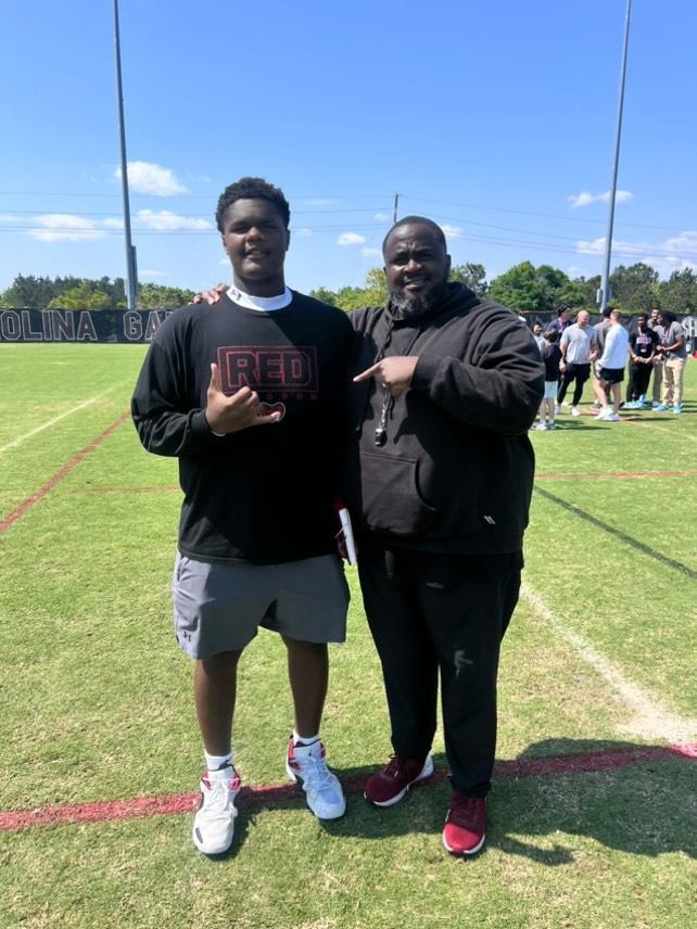 Bryson Hurt (@brysonhurt71) on Twitter photo Had a Great time at <a href="/GamecockFB/">South Carolina Football</a> This Thursday with <a href="/SamSerbay/">Serbay</a> and <a href="/CoachTeasley/">Lonnie Teasley</a> 🐓 Had a Great time at <a href="/GamecockFB/">South Carolina Football</a> This Thursday with <a href="/SamSerbay/">Serbay</a> and <a href="/CoachTeasley/">Lonnie Teasley</a> 🐓