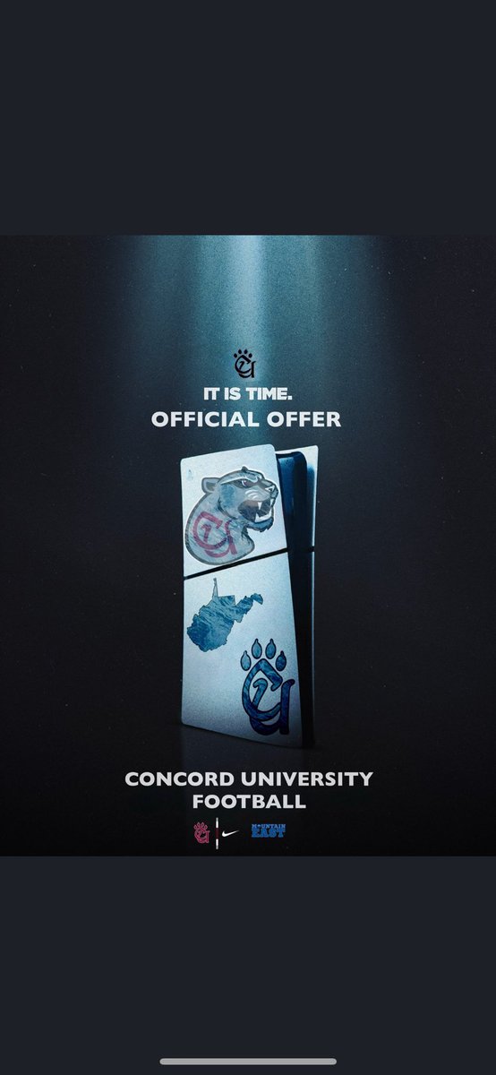 Bryce ANDERSON (@brycepearland) on Twitter photo After a great conversation with <a href="/coachJZimmerman/">Justin Zimmerman</a> I am blessed to receive my fourth offer and my first <a href="/NCAADII/">NCAA Division II</a> offer from Concord University
#AGTG
<a href="/CoachCox65/">Peyton Cox</a>
<a href="/CUCoachEdwards/">Cody Edwards</a>
<a href="/CoachDylanQuick/">Dylan Quick</a>
<a href="/CoachGotte/">Coach Gotte</a>
<a href="/OilerRecruiting/">Pearland Oilers Football Recruiting</a>
<a href="/ConcordFootball/">Concord University Football</a> After a great conversation with <a href="/coachJZimmerman/">Justin Zimmerman</a> I am blessed to receive my fourth offer and my first <a href="/NCAADII/">NCAA Division II</a> offer from Concord University
#AGTG
<a href="/CoachCox65/">Peyton Cox</a>
<a href="/CUCoachEdwards/">Cody Edwards</a>
<a href="/CoachDylanQuick/">Dylan Quick</a>
<a href="/CoachGotte/">Coach Gotte</a>
<a href="/OilerRecruiting/">Pearland Oilers Football Recruiting</a>
<a href="/ConcordFootball/">Concord University Football</a>