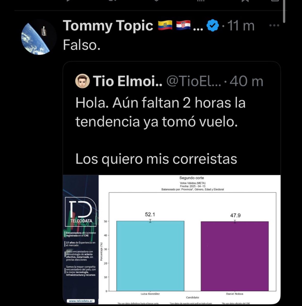 elinformante84's tweet photo. El dueño de @telconet es #TomislavTopic y nunca estuvo de acuerdo con que @jantopicecuador apoyara a @LuisaGonzalezEc y además se enfrentara con @DanielNoboaOk 

Miren como desmiente a los correistas.

Tommy deshereda a #Jan por pegarle a su hermano y por ser CORRUPTO y SOBRADO. https://t.co/CaLaD4W20d