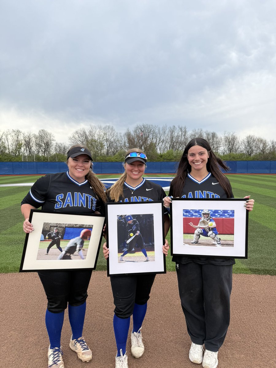 tmusaints's tweet photo. Today we celebrated softball seniors Emily Allphin, Emma Kent, &amp; Josie Wefer. Thank you for your hard work and dedication. Good luck in the future!

@TMU_Softball 

#LetsGoSaints https://t.co/icKQQ2H7cN