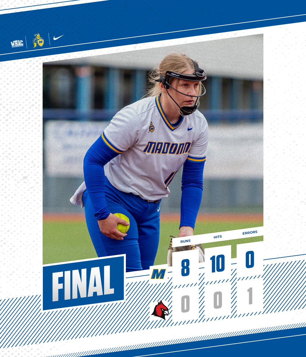 𝐒𝐄𝐍𝐈𝐎𝐑 𝐃𝐀𝐘 𝐒𝐖𝐄𝐄𝐏 🧹🧹

3️⃣2️⃣ Anteau - 6/7, 3 2Bs, 2 RBIs
4️⃣4️⃣ Gauthier - 4/6, 2 RBIs
2️⃣ Thomas - 3/6 - 4 RBIs

#CrusaderNation