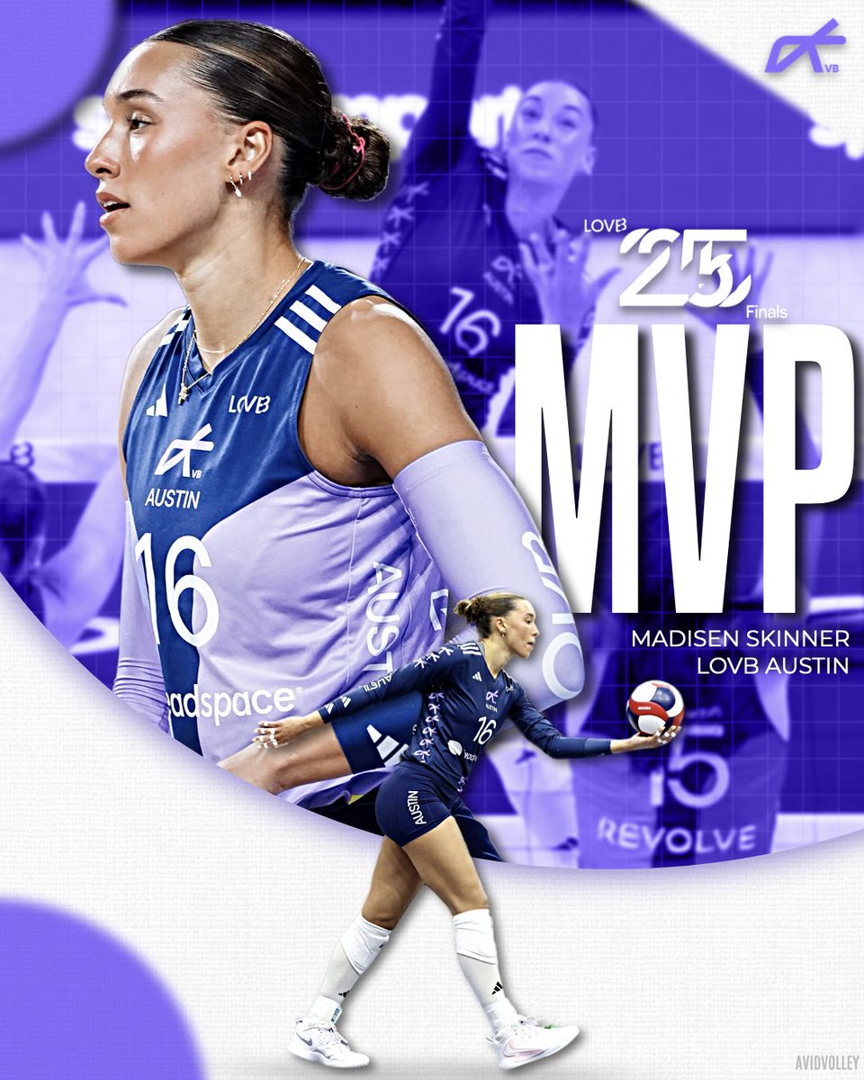 MADISEN SKINNER IS YOUR LOVB FINALS MVP 🏆