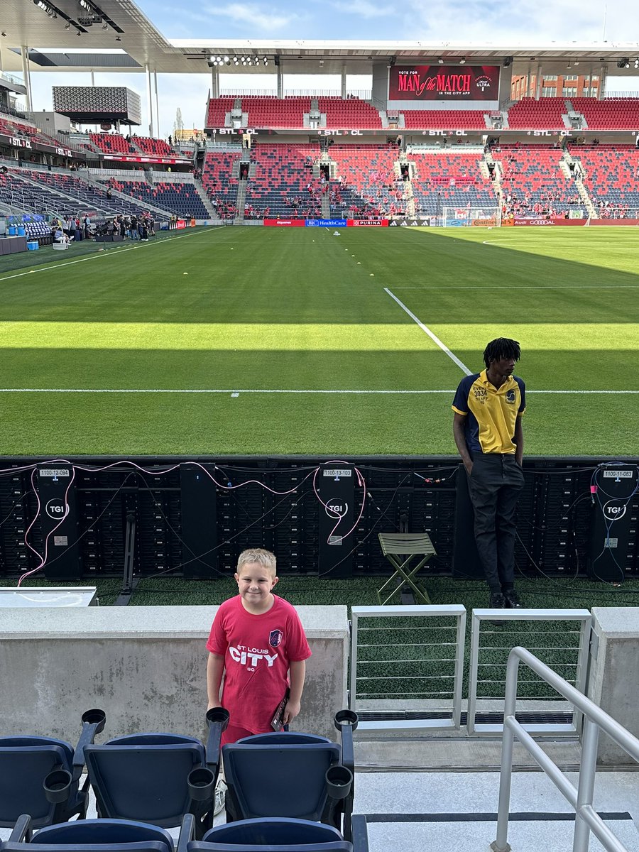 Masons first soccer game for his birthday