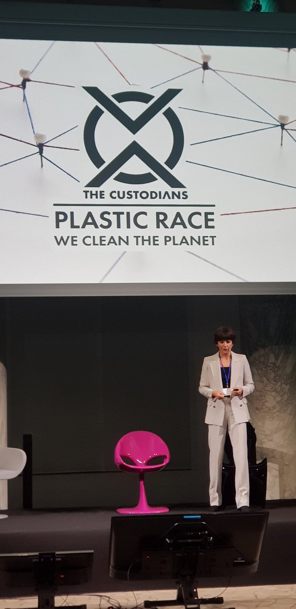 Il_Cardinale's tweet photo. 3/4/2025: Biodesign Foundation Earth Symposium.
Every year the world produces 400 MLN Tons of plastic which create #microplastics that end up in our bodies.
The solution: #thecustodiansplasticrace
#thecustodiansapp
Thanks to @ottaviamassimo for the invite..it was inspiring! https://t.co/qt00FpH0k3