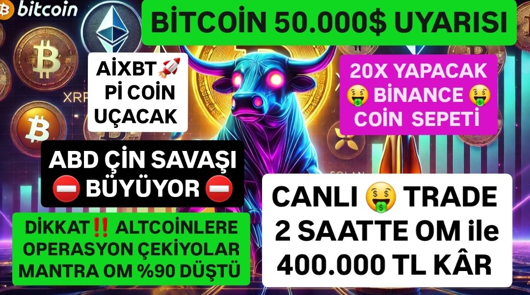 09:00 yeni video yayında 👇👇
youtu.be/o6ykShUNxeg?si…

$mantra $lista $cow $baby $snt $tao $gas $pi #btc #Bitcoin $btc $kaito $Red $hbar $tia $bera $pnut $om $ftt $tst $cake $bnb $me $trump $sol $ach $jup $xrp $sui $usual $arb $apt $s $coin $eth $arkm $wld $nft $ai $id $edu $ldo