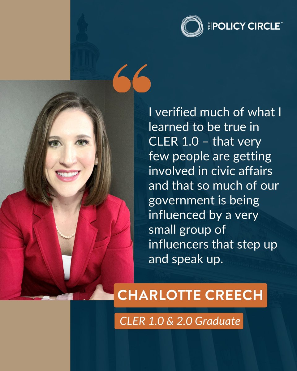 Charlotte is one of many women who are stepping up through CLER — a 3-month accelerator that equips emerging leaders with the knowledge, tools, and community to drive change. APPLY before 5/5: bit.ly/3ZUTpt8