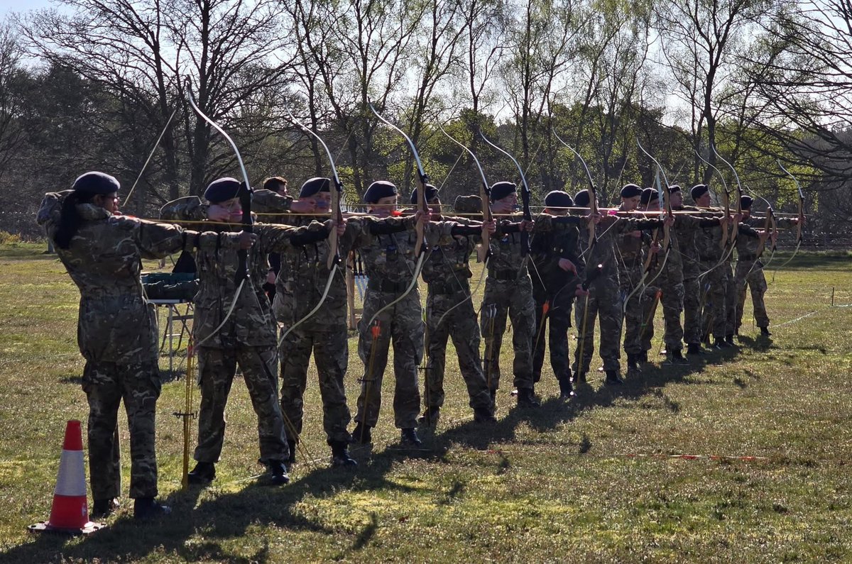 BedsCambsWing's tweet photo. 💥 200 cadets. 1 epic week. 💥

Beds &amp; Cambs Wing Easter Camp 2025 at Longmoor ✅

From Fieldcraft &amp; PT to Archery, Orienteering, IWT &amp; LFMT - our cadets pushed limits, earned quals, and made lasting memories. 🏕️💪🏻

Huge thanks to awesome staff team! 👏🙌 https://t.co/qkOfLu2sur