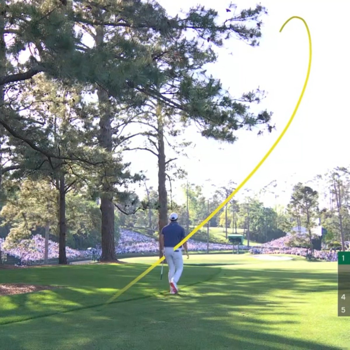GOLF_com's tweet photo. RORY MCILROY DOES IT ON 15 AGAIN! https://t.co/TaQ4LgbKnv