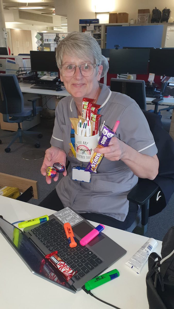Virtual Ward North (Staffordshire) (@_vwnorth) on Twitter photo April star of the month, Sue.
Kind, compassionate and shows empathy towards her patients. Takes time with them to support their needs ❤️ Supportive and a team player! Recognises when her colleagues may need support. Well done Sue <a href="/ACAH_Staffs/">Acute Care at Home Staffordshire & Stoke on Trent</a> <a href="/mpftnhs/">Midlands Partnership University NHS FT</a> <a href="/NHSuk/">NHS</a> #SupportEachOthers April star of the month, Sue.
Kind, compassionate and shows empathy towards her patients. Takes time with them to support their needs ❤️ Supportive and a team player! Recognises when her colleagues may need support. Well done Sue <a href="/ACAH_Staffs/">Acute Care at Home Staffordshire & Stoke on Trent</a> <a href="/mpftnhs/">Midlands Partnership University NHS FT</a> <a href="/NHSuk/">NHS</a> #SupportEachOthers