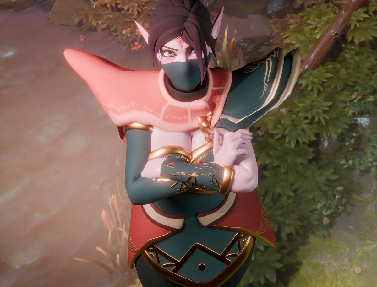 matty_vd's tweet photo. Lanaya commission for @DotaSfm 💜

Lanaya model: @Rabbiz3D 
male: NotAngryKarakuri
