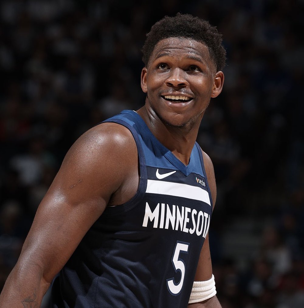 Anthony Edwards this season:

27.6 PPG
5.7 RPG
4.5 APG
4.1 3PM
39.5% 3PT

Youngest player ever to lead league in 3PM.