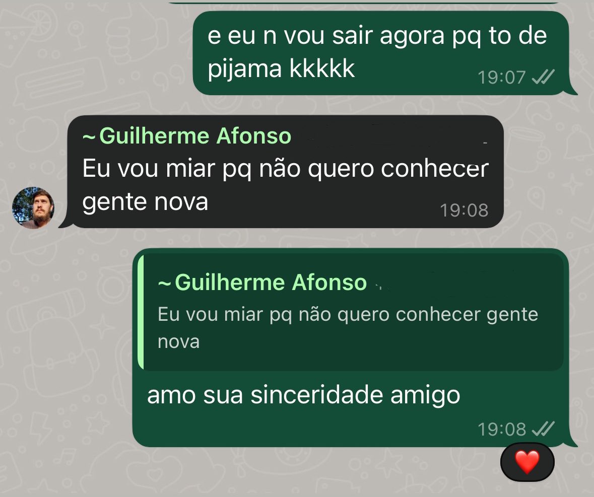 amo meus amigos