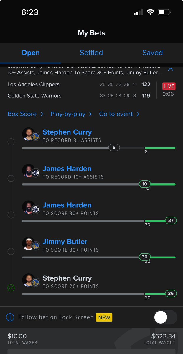 jayitz2deep's tweet image. Damn steph I was close #GamblingX #GamblingCommunity #fanduel