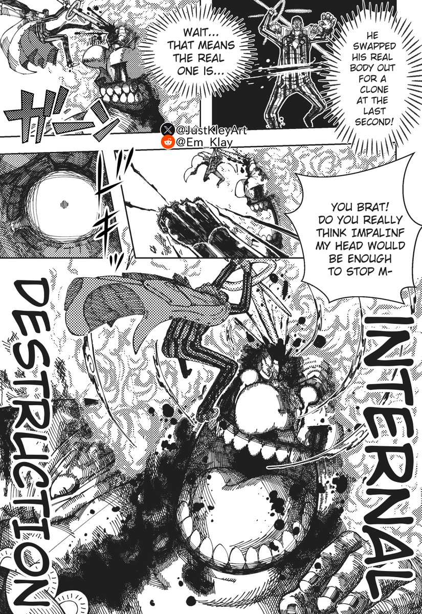 Kizaru vs. Big Mom Pirates -- COMPLETE FANCOMIC, by me!

A thread (🧵)

4/4/24 - 4/13/25

  #ONEPIECE #ONEPIECE1125