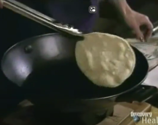 Do your frying in the kitchen, not at the dinner table!