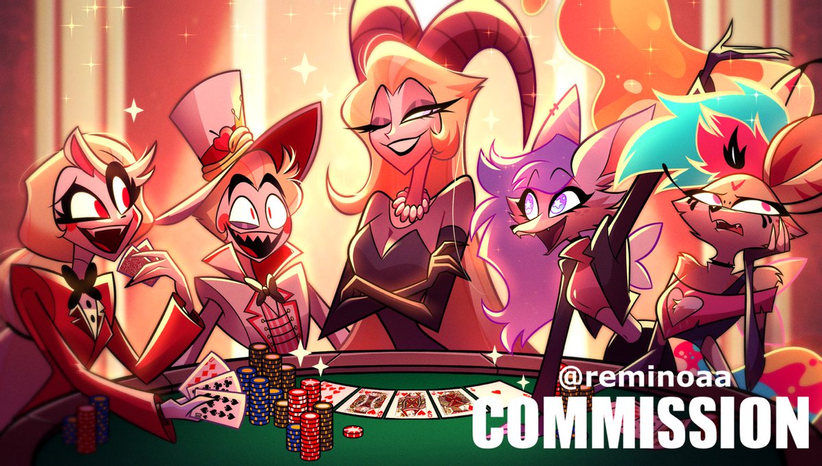 Final commission piece | Thank you for your request✨️
#HazbinHotel