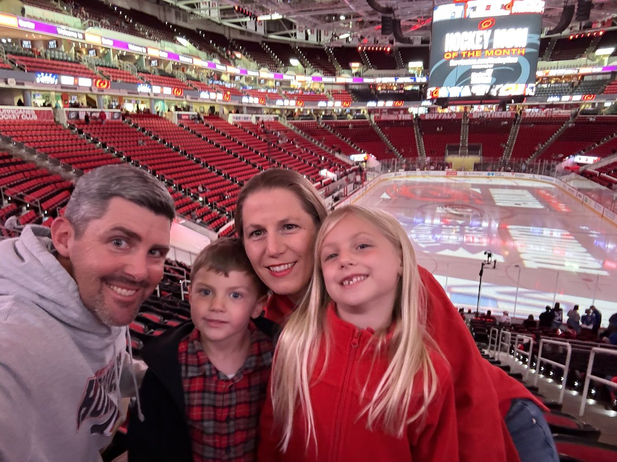 BRSReeves's tweet photo. Here for hockey and snacks! The kids first game. #Canes #HamptonFarms https://t.co/CjiMEwxjog