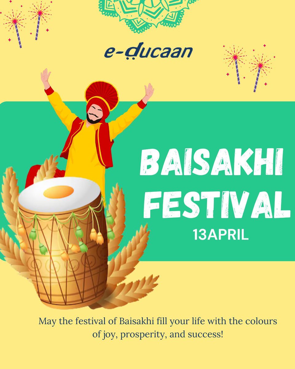 Wishing everyone a joyful and prosperous Baisakhi! May this festival bring new beginnings, happiness, and abundance to your lives. Celebrate with joy and gratitude! 🌾🎉 #Baisakhi #HarvestFestival #NewBeginnings