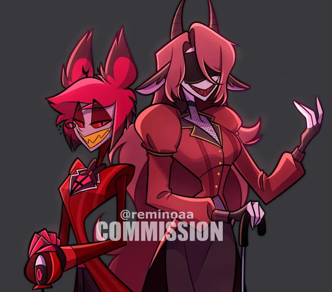 커미션 완성작| 신청해주셔서 감사합니다 #HazbinHotel