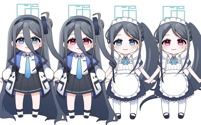 気がくるって差分作ったアリスSDモデル 
