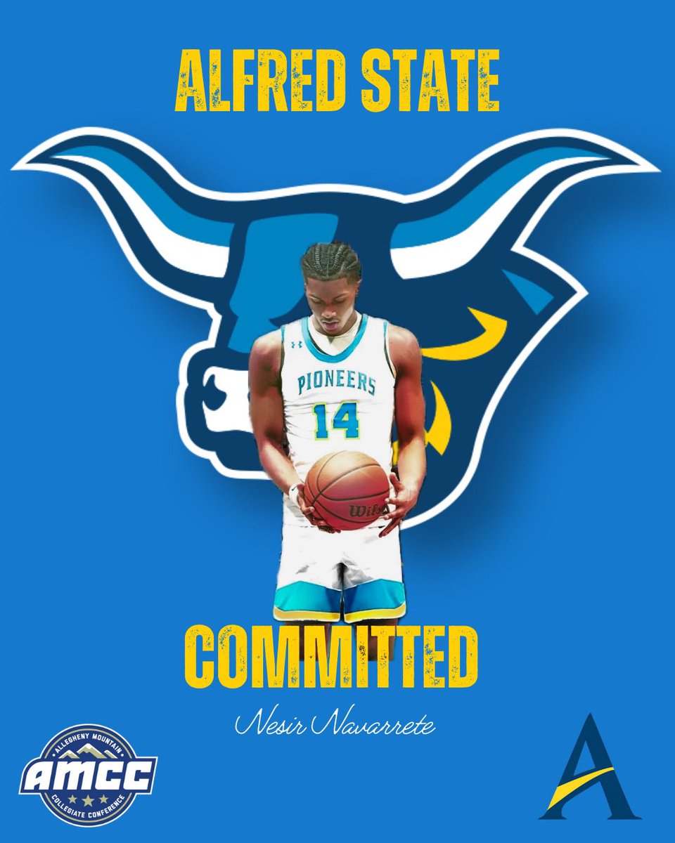 I am excited to announce that I am officially committed to Alfred State University. I am extremely grateful and would like to thank Coach Buschang for the opportunity to play at the collegiate level. I would like to thank my family, coaches, and teammates for their support.