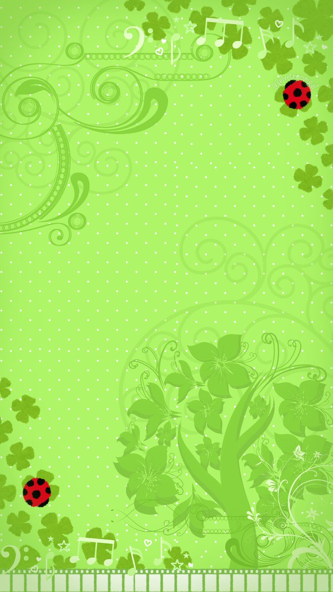 Velvetroomgal's tweet image. SWEET CLOVER 🍀🎶⭐ [Desktop And Phone Wallpapers]