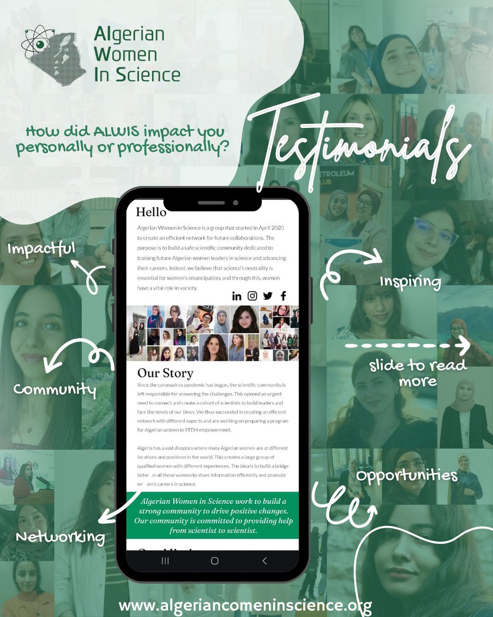 Algerian Women in Science tweet media