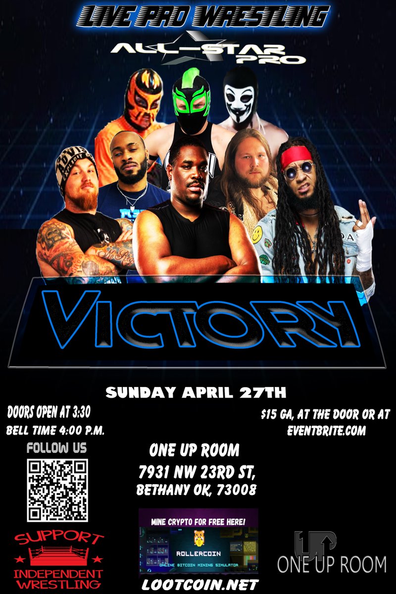Sunday, April 27th All-Star Pro "Victory"