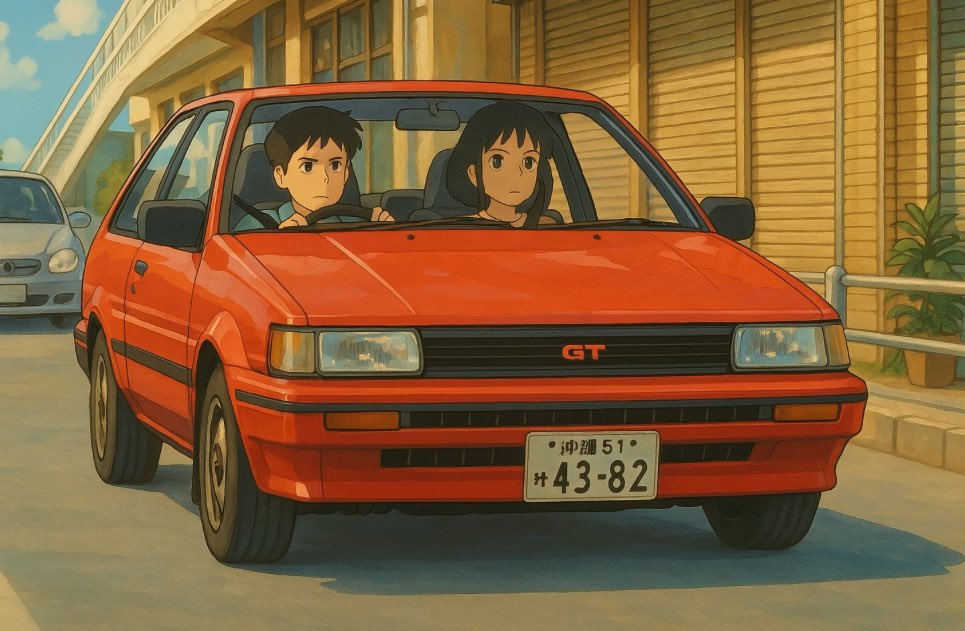 masa00461's tweet photo. 今更ながらw
82セダンが86っぽくなってるw
#ChatGPT
#ae82 https://t.co/TLaj5QU7aj
