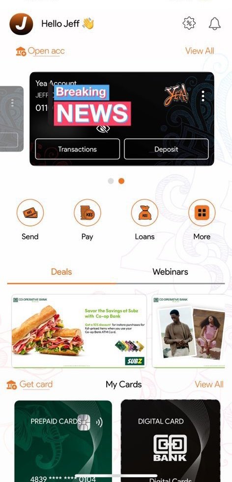 Co-op wamerahisisha maneno sikuizi when it comes to opening a Yea Account with them..You nolonger have to go to the bank na barua ya chief to open an account,just download the YEA app on play/Apple store,submit details and start transacting
#YEArightNow
#LifeIjipe