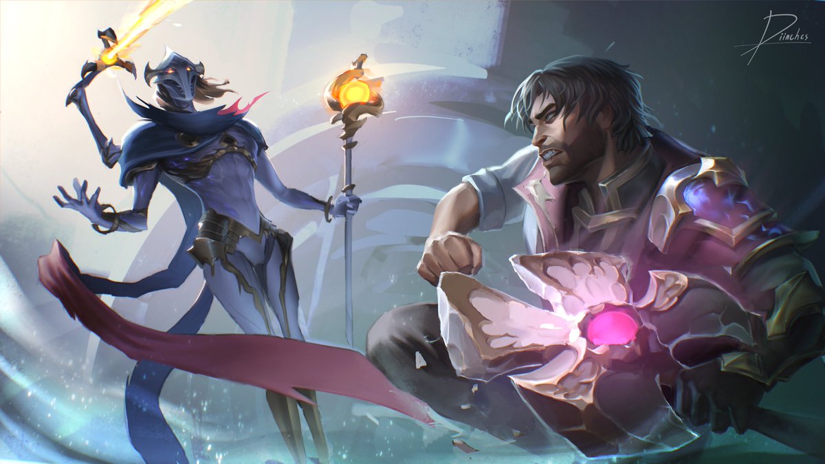 Jayce and Viktor splash fanart

Worked on with <a href="/Nixxez2/">Nixxez🍉</a> 
#arcane #LeagueOfLegends